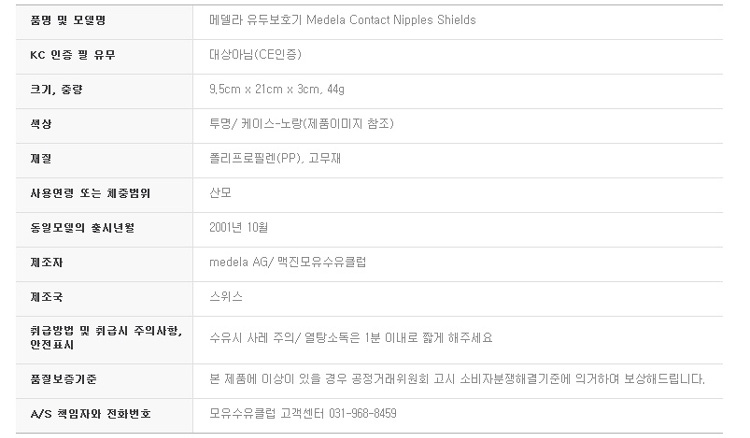 메델라 유두보호기 2p/보관케이스(사이즈선택)