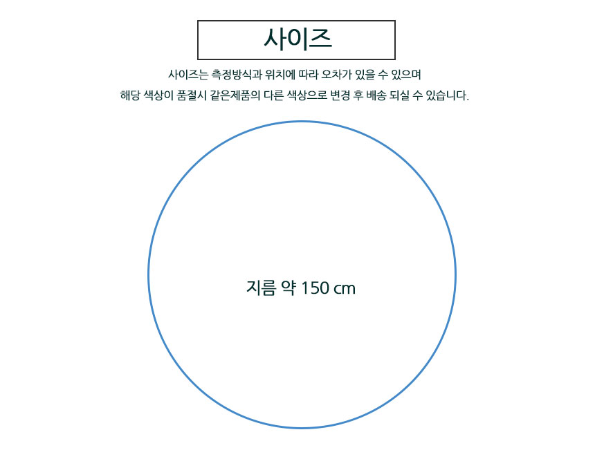 장난감 정리백 150cm 특대형 놀이방 매트