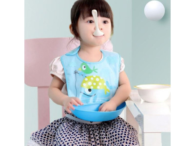아기 아가 유아 이유식 식사 놀이 방수 분리형 턱받이